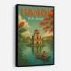 Hanoi Travel Poster 1 Wall Art Hanoi Travel Poster 1 Wall Art