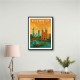 Ho Chi Minh City Travel Poster Wall Art Ho Chi Minh City Travel Poster Wall Art