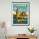 Istanbul Turkey Travel Poster 1 Wall Art Istanbul Turkey Travel Poster 1 Wall Art
