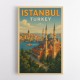 Istanbul Turkey Travel Poster Wall Art Istanbul Turkey Travel Poster Wall Art