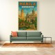 Manila Travel Poster Wall Art
