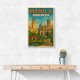 Manila Travel Poster Wall Art
