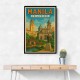 Manila Travel Poster Wall Art