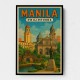 Manila Travel Poster Wall Art