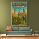Manila Travel Poster Wall Art