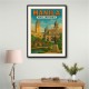 Manila Travel Poster Wall Art