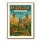 Manila Travel Poster Wall Art