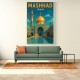 Mashhad Iran Travel Poster 1 Wall Art Mashhad Iran Travel Poster 1 Wall Art