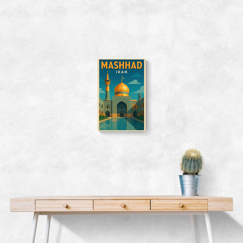 Mashhad Iran Travel Poster 1 Wall Art Mashhad Iran Travel Poster 1 Wall Art