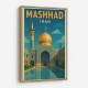 Mashhad Iran Travel Poster 1 Wall Art Mashhad Iran Travel Poster 1 Wall Art