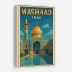 Mashhad Iran Travel Poster 1 Wall Art Mashhad Iran Travel Poster 1 Wall Art