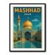Mashhad Iran Travel Poster 1 Wall Art Mashhad Iran Travel Poster 1 Wall Art