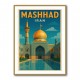 Mashhad Iran Travel Poster 1 Wall Art Mashhad Iran Travel Poster 1 Wall Art