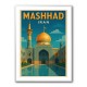 Mashhad Iran Travel Poster 1 Wall Art Mashhad Iran Travel Poster 1 Wall Art