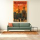 Mashhad Iran Travel Poster Wall Art Mashhad Iran Travel Poster Wall Art