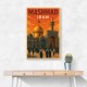 Mashhad Iran Travel Poster Wall Art Mashhad Iran Travel Poster Wall Art