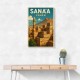 Sanaa Yemen Travel Poster 1 Wall Art Sanaa Yemen Travel Poster 1 Wall Art