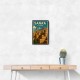 Sanaa Yemen Travel Poster 1 Wall Art Sanaa Yemen Travel Poster 1 Wall Art