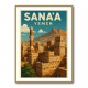 Sanaa Yemen Travel Poster 1 Wall Art Sanaa Yemen Travel Poster 1 Wall Art