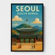Seoul South Korea Travel Poster 1 Wall Art Seoul South Korea Travel Poster 1 Wall Art