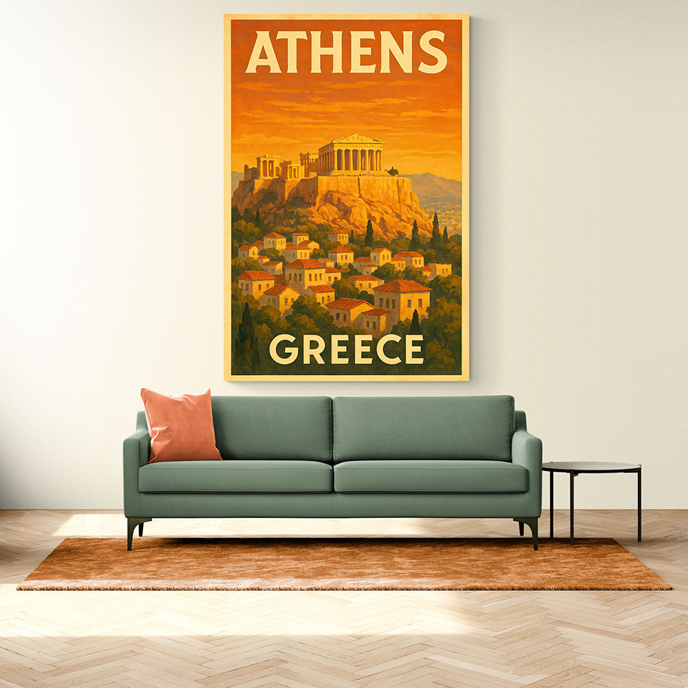Athens Acropolis Athens Greece Travel Poster 1 Wall Art Athens Acropolis Athens Greece Travel Poster 1 Wall Art
