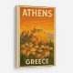 Athens Acropolis Athens Greece Travel Poster 1 Wall Art Athens Acropolis Athens Greece Travel Poster 1 Wall Art