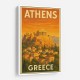 Athens Acropolis Athens Greece Travel Poster 1 Wall Art Athens Acropolis Athens Greece Travel Poster 1 Wall Art