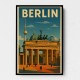 Berlin Travel Poster 1 Wall Art Berlin Travel Poster 1 Wall Art