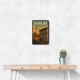 Berlin Travel Poster Featuring Berlin Wall Wall Art