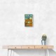 Berlin Travel Poster Featuring Brandenburg Gate Wall Art Berlin Travel Poster Featuring Brandenburg Gate Wall Art