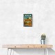 Berlin Travel Poster Featuring Brandenburg Gate Wall Art Berlin Travel Poster Featuring Brandenburg Gate Wall Art