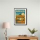 Berlin Travel Poster Featuring Brandenburg Gate Wall Art Berlin Travel Poster Featuring Brandenburg Gate Wall Art