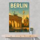 Berlin Travel Poster Wall Art