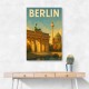 Berlin Travel Poster Wall Art