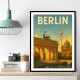 Berlin Travel Poster Wall Art