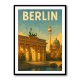 Berlin Travel Poster Wall Art