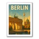 Berlin Travel Poster Wall Art