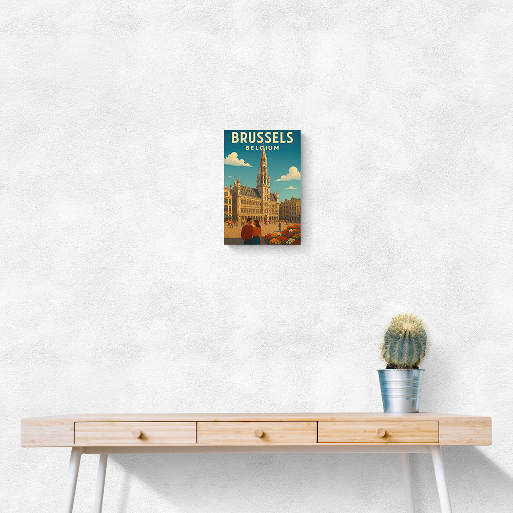 Brussels Travel Poster 2 Wall Art Brussels Travel Poster 2 Wall Art