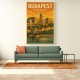 Budapest Buda Castle Travel Poster 1 Wall Art Budapest Buda Castle Travel Poster 1 Wall Art