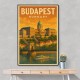 Budapest Buda Castle Travel Poster 1 Wall Art Budapest Buda Castle Travel Poster 1 Wall Art
