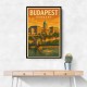 Budapest Buda Castle Travel Poster 1 Wall Art Budapest Buda Castle Travel Poster 1 Wall Art