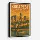 Budapest Buda Castle Travel Poster 1 Wall Art Budapest Buda Castle Travel Poster 1 Wall Art
