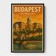 Budapest Buda Castle Travel Poster 1 Wall Art Budapest Buda Castle Travel Poster 1 Wall Art