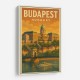Budapest Buda Castle Travel Poster 1 Wall Art Budapest Buda Castle Travel Poster 1 Wall Art