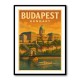 Budapest Buda Castle Travel Poster 1 Wall Art Budapest Buda Castle Travel Poster 1 Wall Art