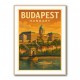 Budapest Buda Castle Travel Poster 1 Wall Art Budapest Buda Castle Travel Poster 1 Wall Art