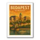 Budapest Buda Castle Travel Poster 1 Wall Art Budapest Buda Castle Travel Poster 1 Wall Art