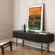 Budapest Buda Castle Travel Poster Wall Art