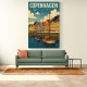 Copenhagen Travel Poster 1 Wall Art Copenhagen Travel Poster 1 Wall Art