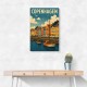 Copenhagen Travel Poster 1 Wall Art Copenhagen Travel Poster 1 Wall Art